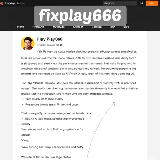 Analisis Pengalaman Pengguna di Situs Fixplay666